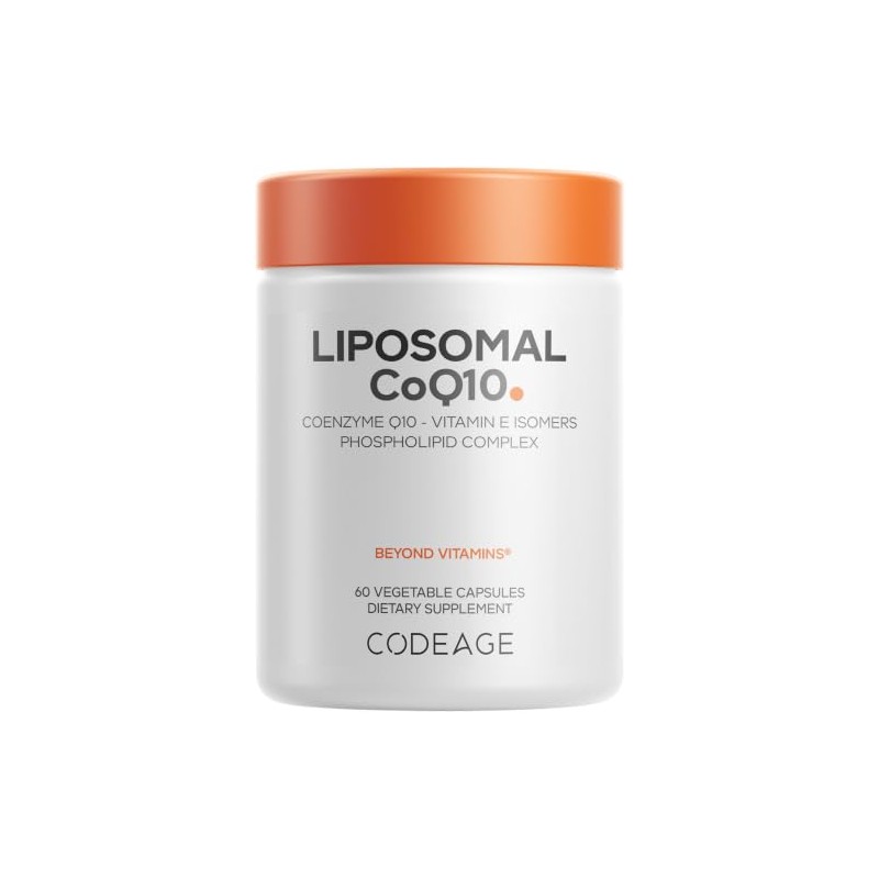 Codeage Suplemento Liposomal De Coq10: 125 Mg De Coenzima Q10