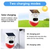 Solar Strobe Alarm Light with Motion Sensor Siren Outdoor Alarm