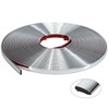 JSIWOTH 26.2 Ft Peel and Stick Trim, Shiny Silver Molding