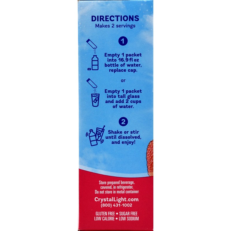 Crystal Light On The Go Wild Strawberry With Caffeine Drink
