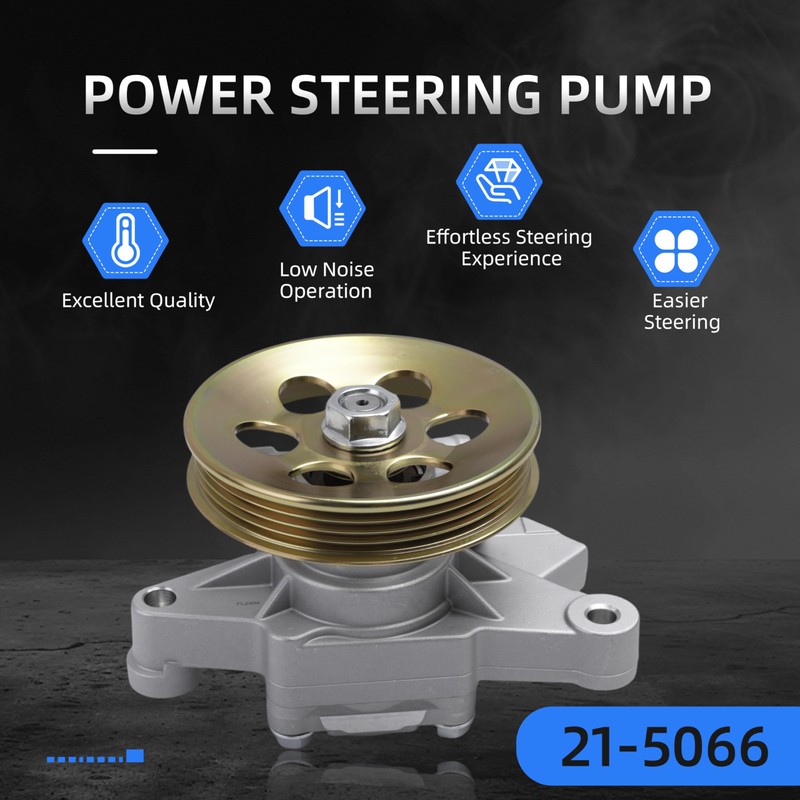 Loautong Power Steering Pump with Pulley, for Honda CR-V 1997-2001