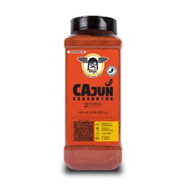 Mr Wings Cajun Seasoning 650 g. Delicious louisiana style mix powder ideal for marinating wings, chicken, ribs, seafood; and seasoning fries, and much more!