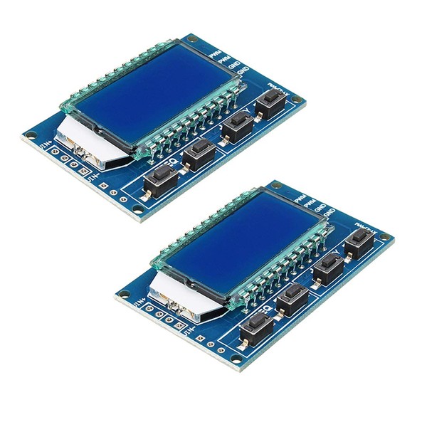 Hailege 2pcs 1 Channel PWM Pulse Signal Generator PWM Pulse