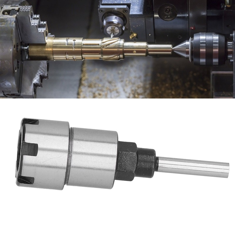 Shank Router Bit Collet Extension Lathe Accessory with 1/4in Tool