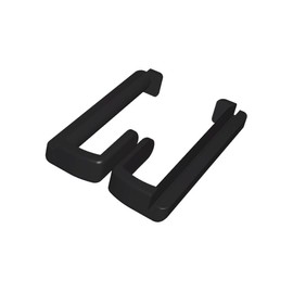 Trofast Adapter for STOKKE Tripp Trapp High Chairs - Set of 2 (Black or White) - Food Grade PLA (Black)