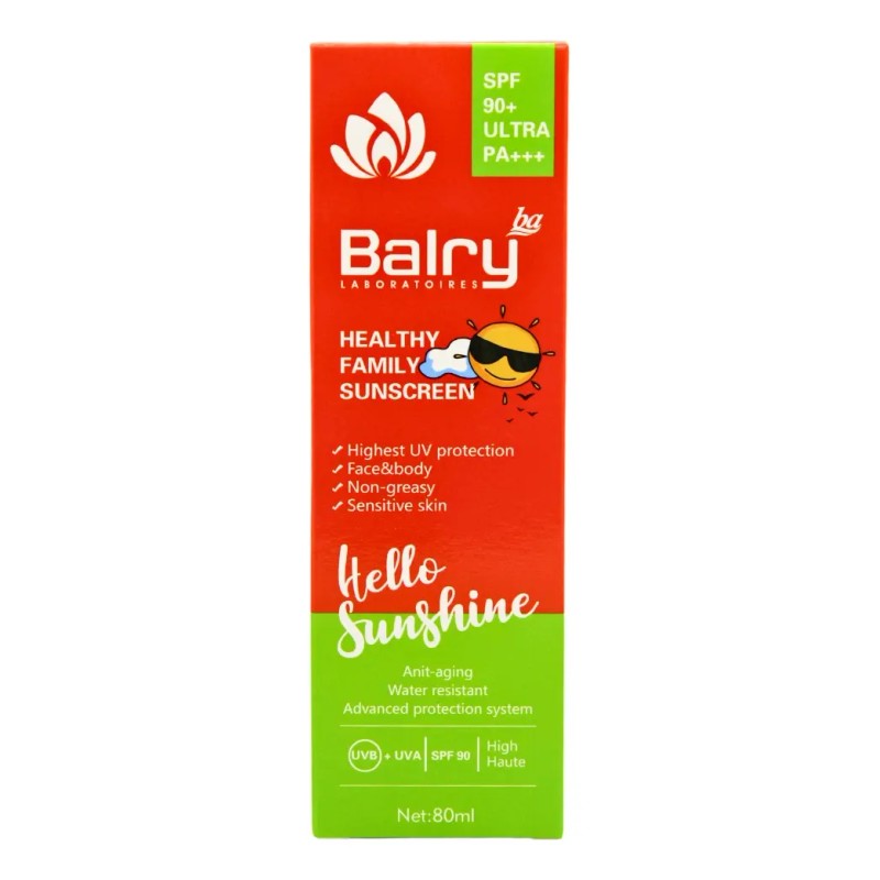 Protector Solar Bloqueador Crema Alta Proteccion Uvb Balry