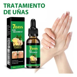 Suero Uñas Jengibre 7 Días Cuidado 2pc