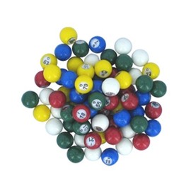Hayes Multi-Colored Plastic Bingo Balls
