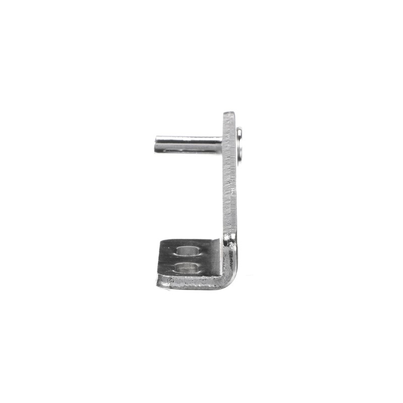 Chrome Plated Steel Right Hand Horizontal Pivot Bracket with Horizontal