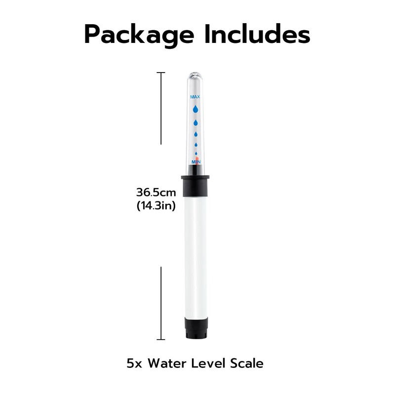 Mcbazel Water Level Indicator Plants Hydroponics Watering Indicator Plants for