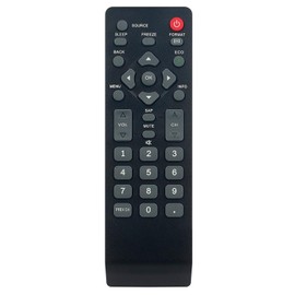 NH001UD Replace Remote fit for Emerson TV LC320EM1 LC260EM1 LC220EM1 LC190EM1 LC190EM2 LC260EM2 LC320EM2 LC220EM2 CLC401EM2F LC401EM2 LC401EM2F CLC320EM2F LC370EM2 LC320EM1F LC320EM2F LC260EM2A