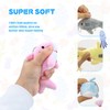 4 Pcs Shark Plush Toys, 10 cm Soft Mini Animal
