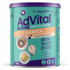 AdVital Complete Nutrition Powder Vanilla 500g