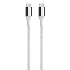 Belkin - Cable de Carga para Dispositivos compatibles con USBC, Color Negro, 1.21m (4ft), Plateado
