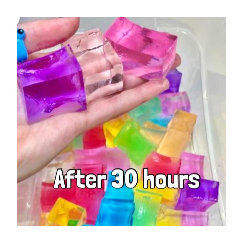 DIY Square Water Bead Cubes (12 pcs)