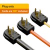 Nema 10-30P Plug 30 Amp 125/250 Volt Angle Plug, 3