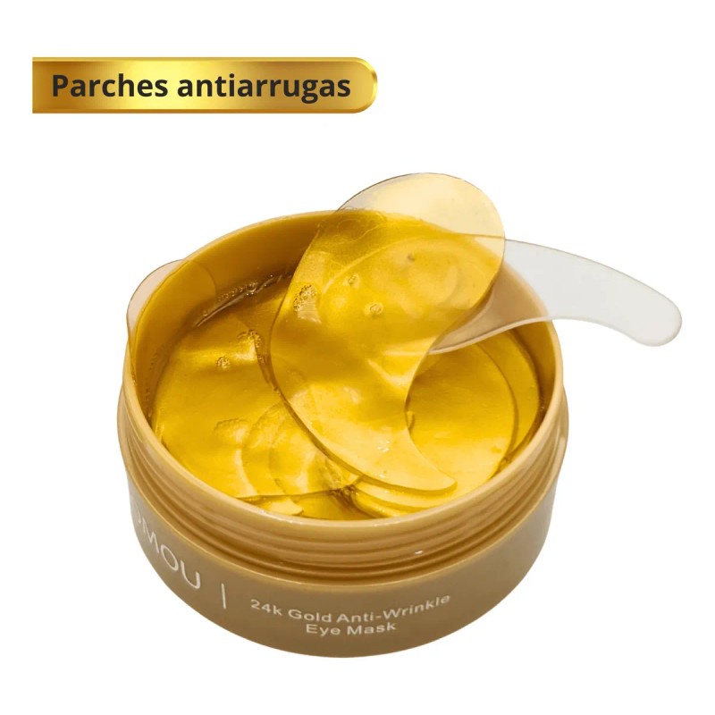 Parches Hydrogel Contorno Ojos 24k Antiarrugas Hidrata 60 Pz