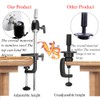 AliLeader Mannequin Head Clamp Stand Mannequin Head Table Clamp C