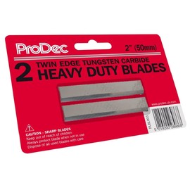 ProDec 2 Pack Blades for Twin Edge Die Cast Heavy Duty Scraper Silver PLBL003