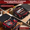 HAUTMEC 16-Inch Tool Bag, Heavy-Duty 1680D Tool Box with Padded