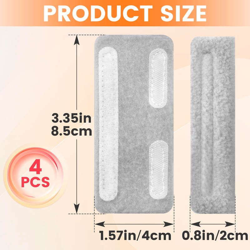 STSTR 4Pcs Nasal Cannula Ear Cushions, Breathable Oxygen Ear Protectors