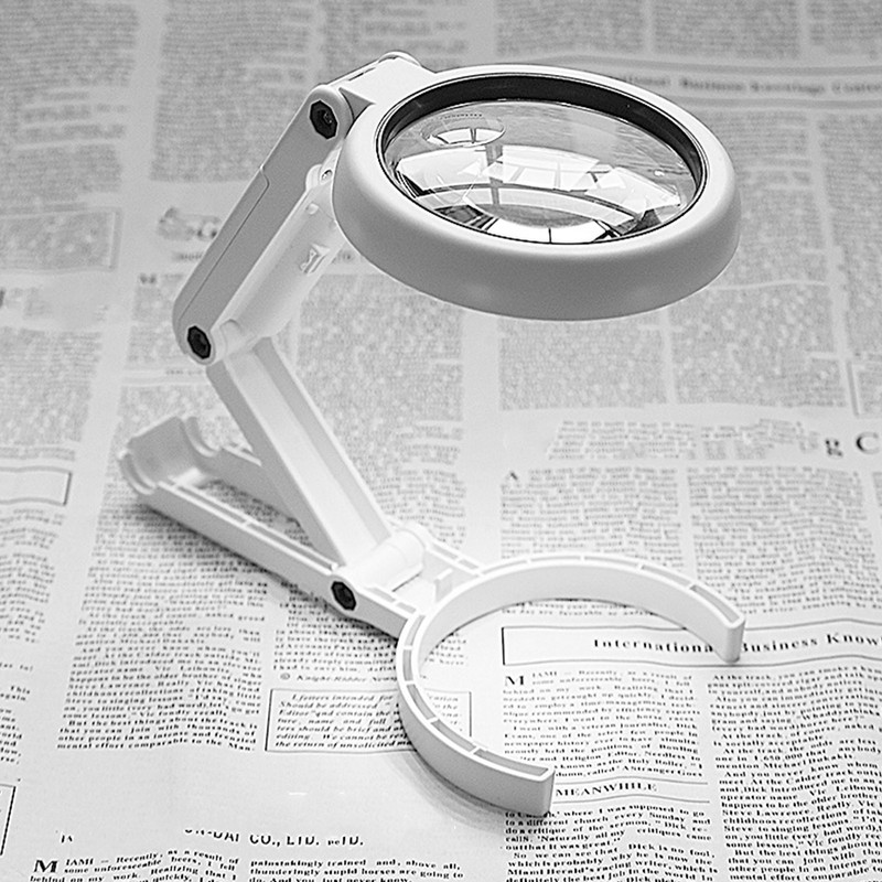 11 X 5 Magnifying Glass Magnifying Desk Lamp Magnifier LED
