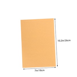 jojofuny 50Sheets Vintage Letter Writing Paper Blank Stationery for Letters Creative Notes Poems Kraft Paper for Personal Messages and