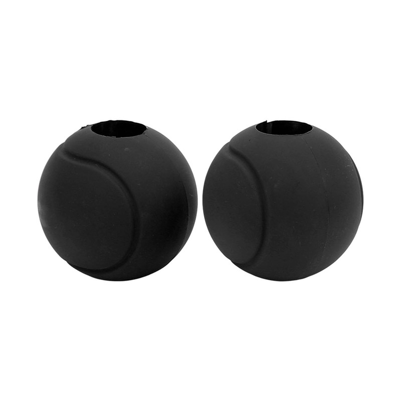1 Pair of Barbell Dumbbell Curved Bar Grip Round Spherical