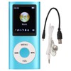MP3 Player Stylish, Multifunctional Lossless Sound Slim 1.8 Inch LCD