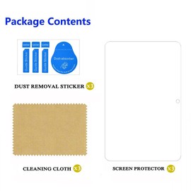 Tonvizern [3 Pack] for All-New Fire 7 Kids Tablet 7-inch (12th Generation - 2022 release) Anti Glare and Anti Fingerprint HD Screen Protector Film [Not Glass]