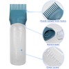 ELANE 4PCS Hair Oiler Comb Bottle,Root Comb Applicator Bottle for