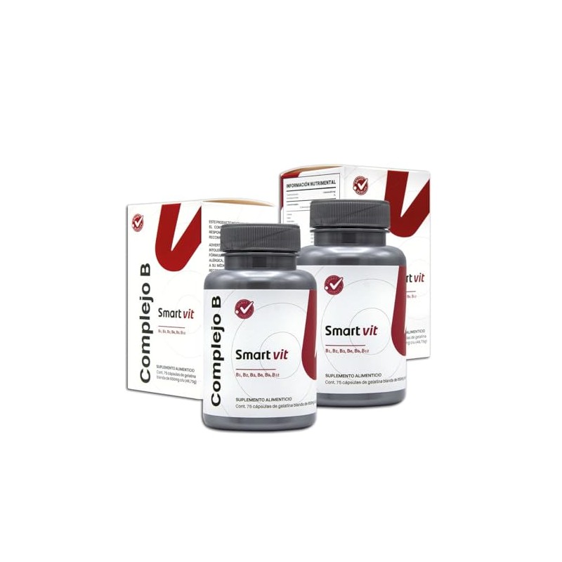 Anahuac Smart Vit Paquete Piezas Complejo Capsulas Suplemento