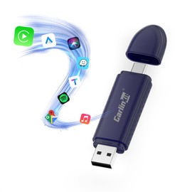 CarlinKit Mini SE Pro 2-in-1 Wireless Adapter for CarPlay/Android Auto Dongle, Convert Wired to Wireless - Stability Automatic Connection, Easy Setup & Compatibility Cars from 2016