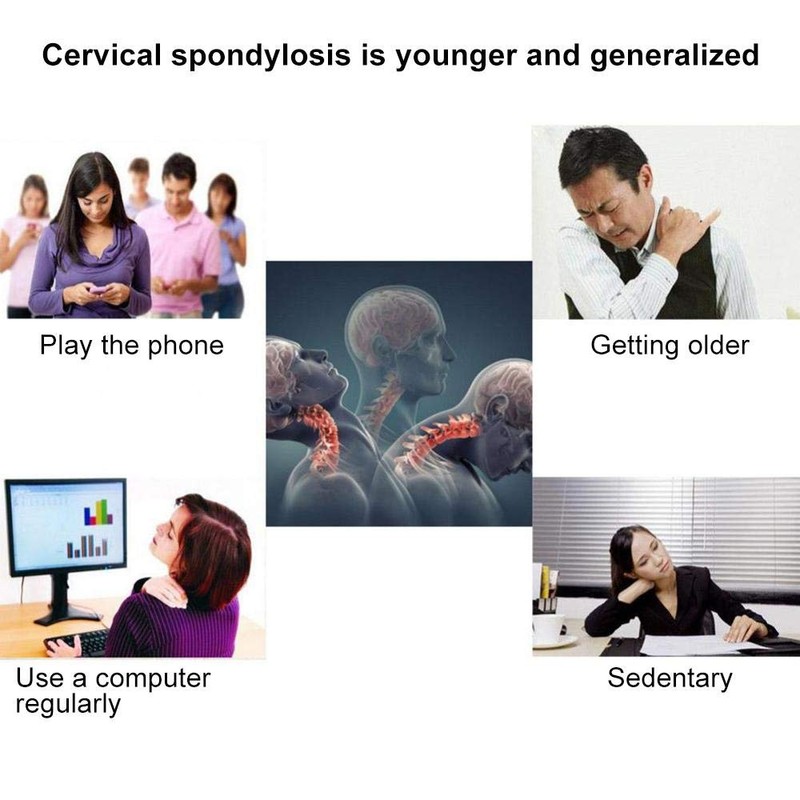 Cervical Traction Fixation Einstellbare Nackenstütze Unterstützung Verstellbare Halskrause Zervikale Traktionsfixierung
