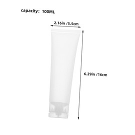 Ipetboom Travel Essential Leakproof Pe Soft Tube Refillable Bottles Portable Toiletry Containers for Double Pack