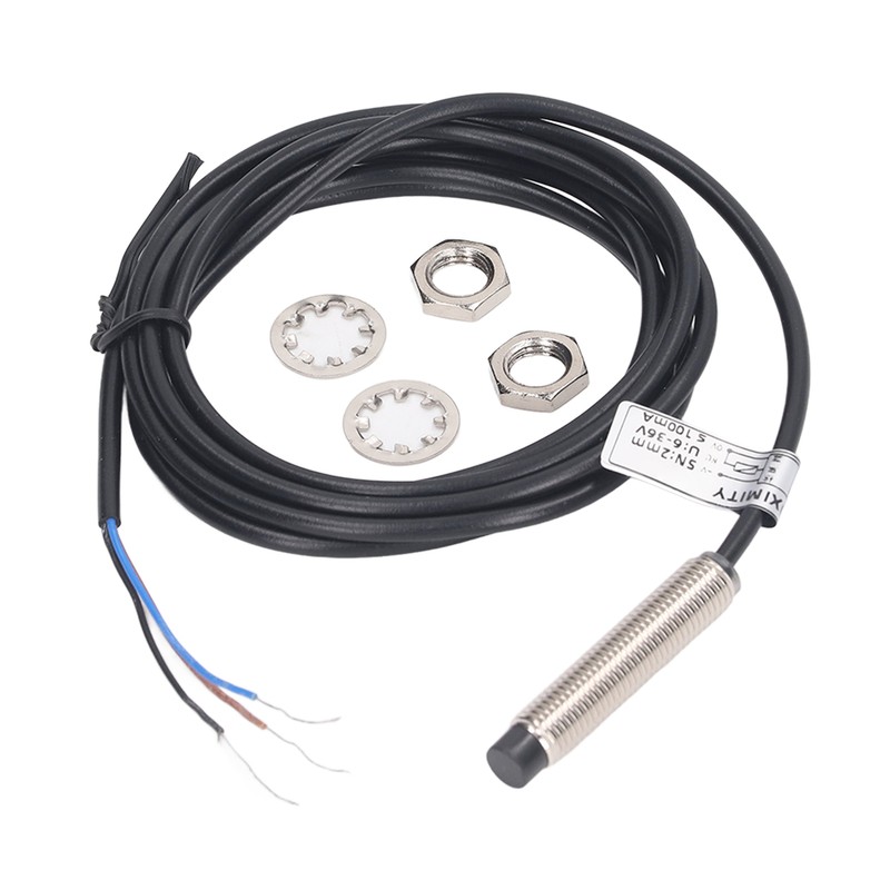 4 Set Proximity Switch 8mm Dia PNP 3 Wire Normally