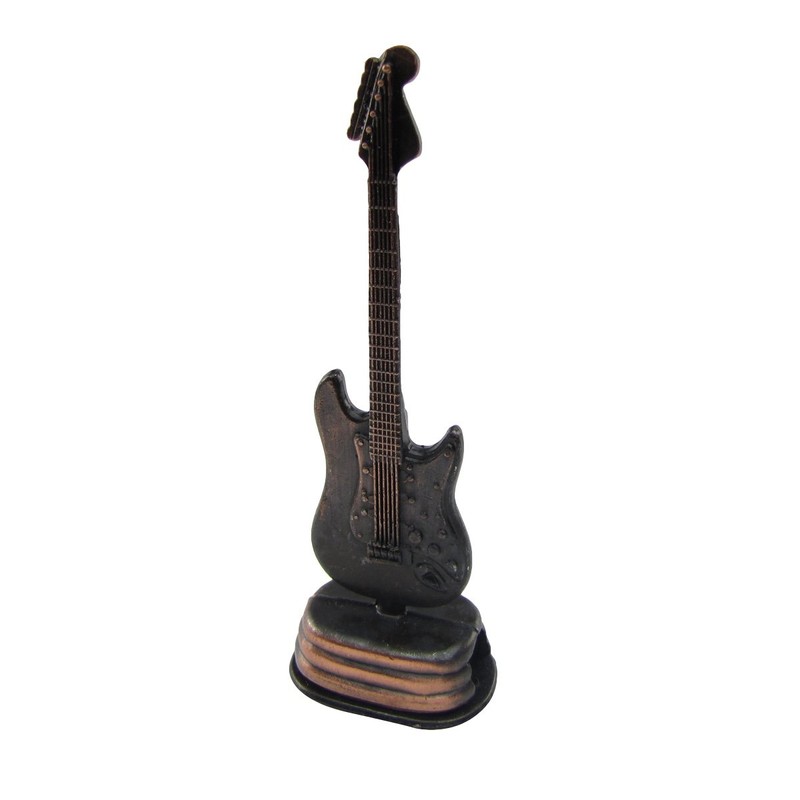 Treasure Gurus Die Cast Guitar Desk Accessory Pencil Sharpener