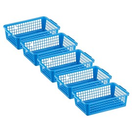 MiraHome Storage Basket Set of 5 1.8 L 25 x 16 x 7 cm Blue