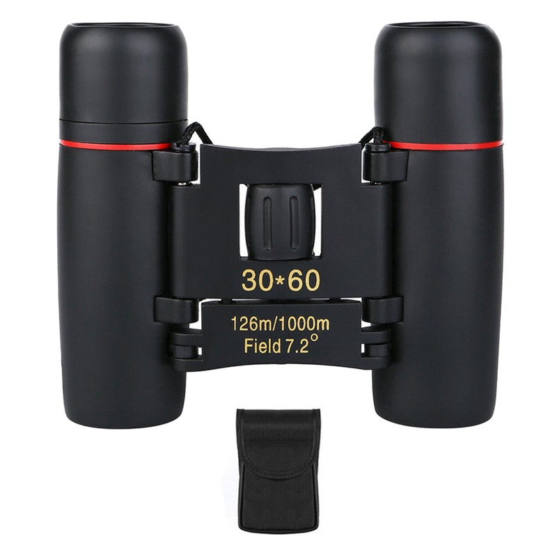 Mini Binoculars 30x60 High Definition Wide Viewing Portable Low Light