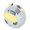 Mini Hanging Neck Fan USB Rechargeable Bladeless Cartoon Cow Shape