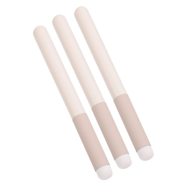 IWOWHERO Essential Makeup Tools 3pcs Lip Brush Foundation Brush and