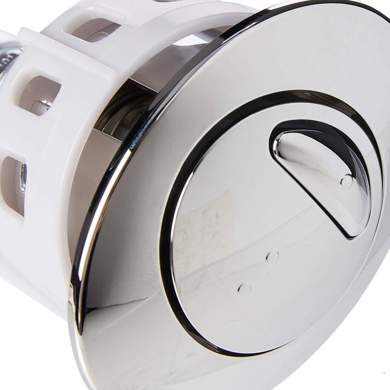 VeeBath Replacement Dual Double Flush Oval Push Button for Ideal