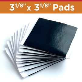 Butyl Tape Pads for Heat Tape Clips - Sealant Pads Made To Last & Easy Installation - Use for Roofing (Large) - 10 Pack