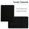 Hiasan Black Square Tablecloth - Waterproof and Spillproof Washable Polyester