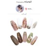 irogel Nail Town Nail Art Miunail Collaboration Product, Nuance Glitter