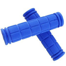 GisWell 1 Pair of Soft Rubber Mountain Bike Grips, Ergonomic Bicycle Handlebar Grips for Handlebar Grips up to Diameter 22 mm, Non-Slip Bicycle Grips