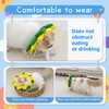 Soft Cat Cone Collar， Cute Adjustable Cat Recovery Collar，Elizabethan e