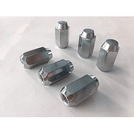 20pcs 1.38" Chrome 12mm X 1.25 Wheel Lug Nuts fit 2009 Nissan Cube May Fit OEM Rims, Buyer Needs to Review The spec