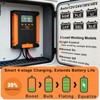 SolaMr 50A 180V MPPT Solar Charge Controller 12V/24V/36V/48V, LCD Screen