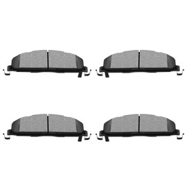 SCITOO Disc Brake Pads Kits D1400-8508 Semi Metallic Rear Brake Pads Set Fit For Dodge For Ram 2500 2009-2010,For Dodge For Ram 3500 2009-2010,For Ram For 1500 2012,For Ram For 2500 2011-2018